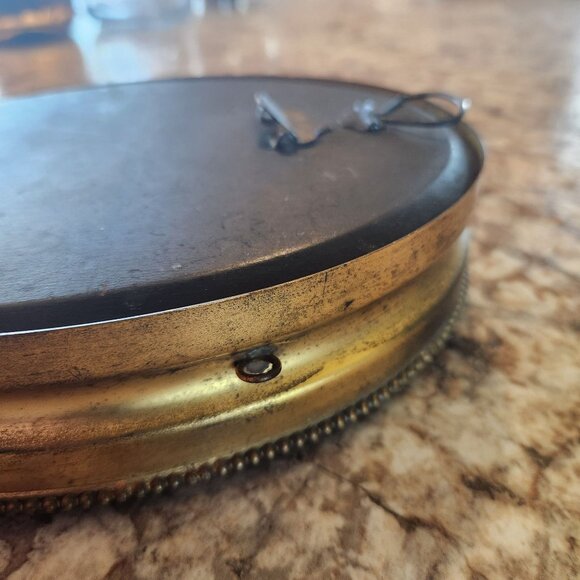 Hard to find Antique Oval Framed Portrait Of Anne Maria of Austria With Ornate B - Picture 9 of 9